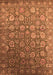 Oriental Orange Industrial Rug, urb2470org