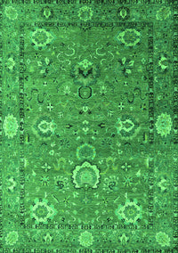 Oriental Green Industrial Rug, urb2471grn