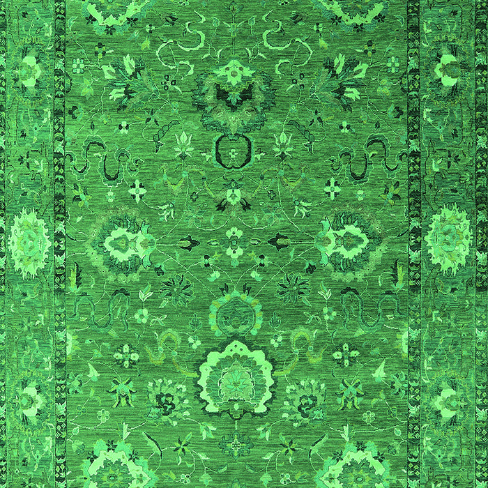Oriental Green Industrial Rug, urb2471grn