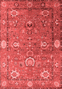 Oriental Red Industrial Rug, urb2471red