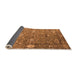 Sideview of Oriental Orange Industrial Rug, urb2471org