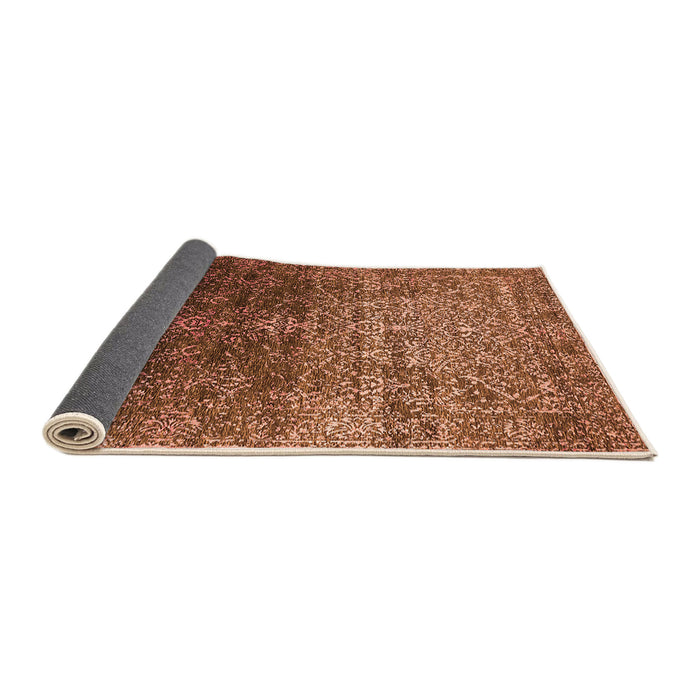 Sideview of Oriental Orange Industrial Rug, urb2472org