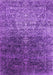 Machine Washable Oriental Purple Industrial Area Rugs, wshurb2472pur