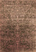 Oriental Brown Industrial Rug, urb2472brn