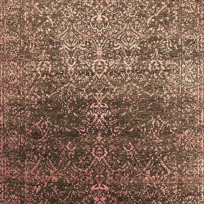 Oriental Brown Industrial Rug, urb2472brn