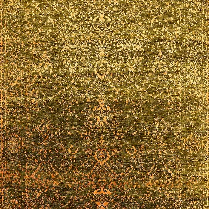 Oriental Yellow Industrial Rug, urb2472yw