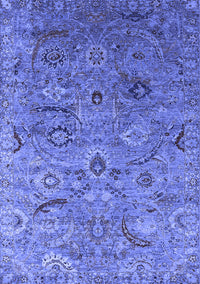 Oriental Blue Industrial Rug, urb2473blu