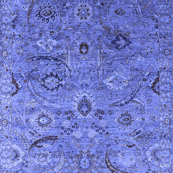 Oriental Blue Industrial Rug, urb2473blu