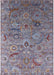 Mid-Century Modern Purple Oriental Rug, urb2473