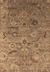 Oriental Brown Industrial Rug, urb2473brn