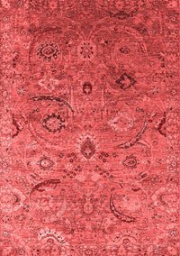 Oriental Red Industrial Rug, urb2473red