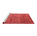 Industrial Red Washable Rugs