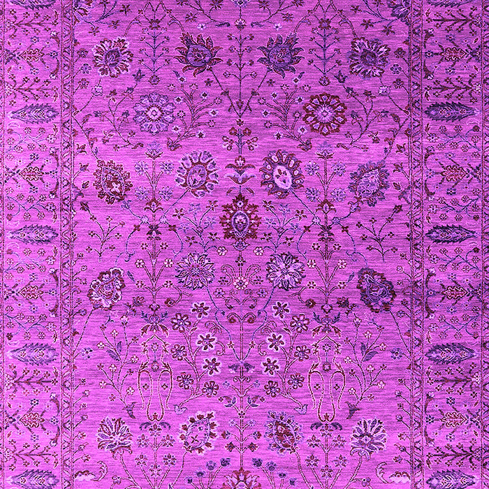 Machine Washable Oriental Pink Industrial Rug, wshurb2474pnk
