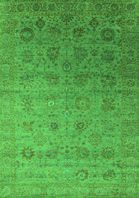 Oriental Green Industrial Rug, urb2475grn