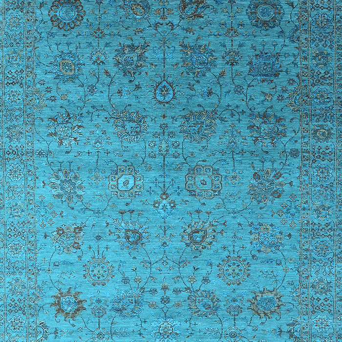 Oriental Light Blue Industrial Rug, urb2475lblu