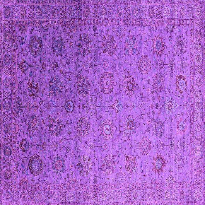 Square Oriental Purple Industrial Rug, urb2475pur