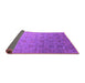 Sideview of Oriental Purple Industrial Rug, urb2475pur