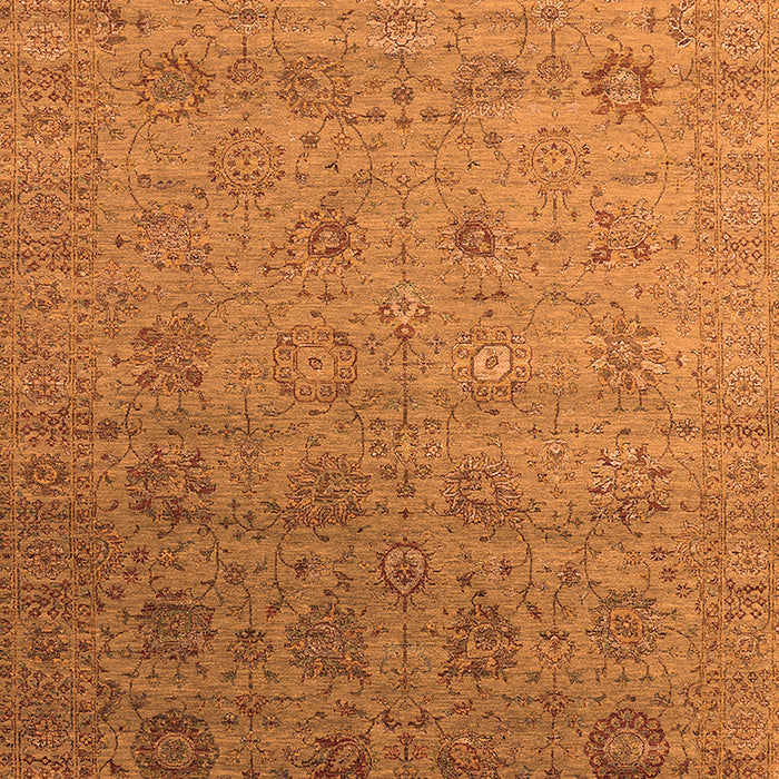 Machine Washable Oriental Orange Industrial Area Rugs, wshurb2475org