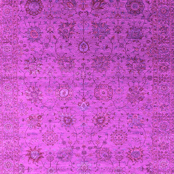 Machine Washable Oriental Pink Industrial Rug, wshurb2475pnk