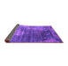 Sideview of Oriental Purple Industrial Rug, urb2476pur