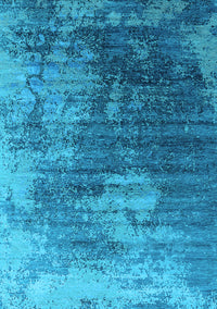 Oriental Light Blue Industrial Rug, urb2476lblu