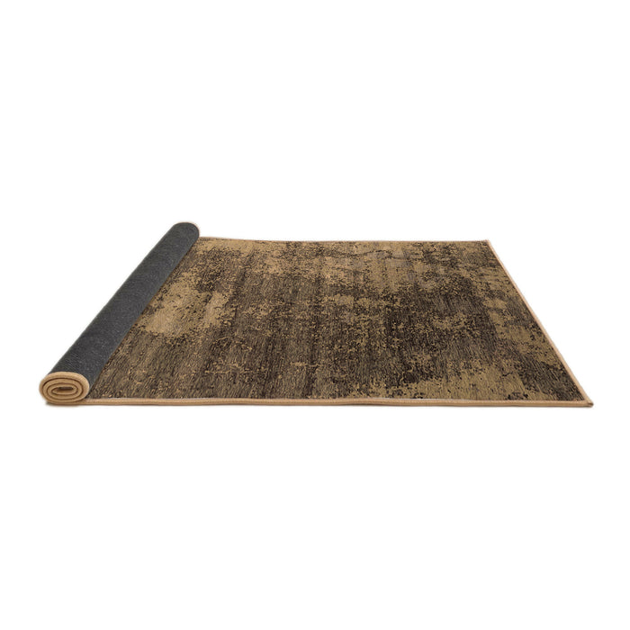 Sideview of Oriental Brown Industrial Rug, urb2476brn