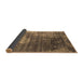 Sideview of Oriental Brown Industrial Rug, urb2476brn