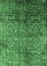 Oriental Emerald Green Industrial Rug, urb2477emgrn