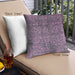Front View of Mid-Century Modern Urban Square Plum Purple Throw Pillow, 18 inch by 18 inch, pwurb2477