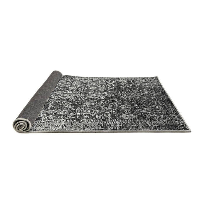 Sideview of Oriental Gray Industrial Rug, urb2477gry