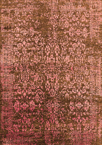 Oriental Orange Industrial Rug, urb2477org