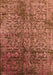 Oriental Orange Industrial Rug, urb2477org