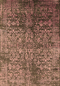 Oriental Brown Industrial Rug, urb2477brn