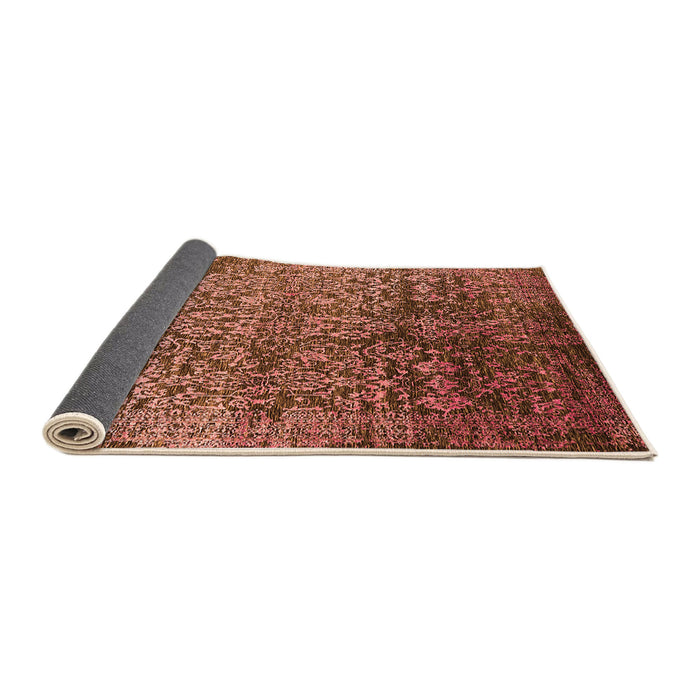 Sideview of Oriental Orange Industrial Rug, urb2477org