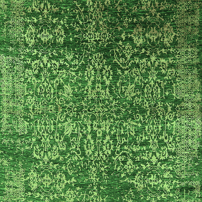 Oriental Green Industrial Rug, urb2477grn