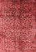 Oriental Red Industrial Area Rugs