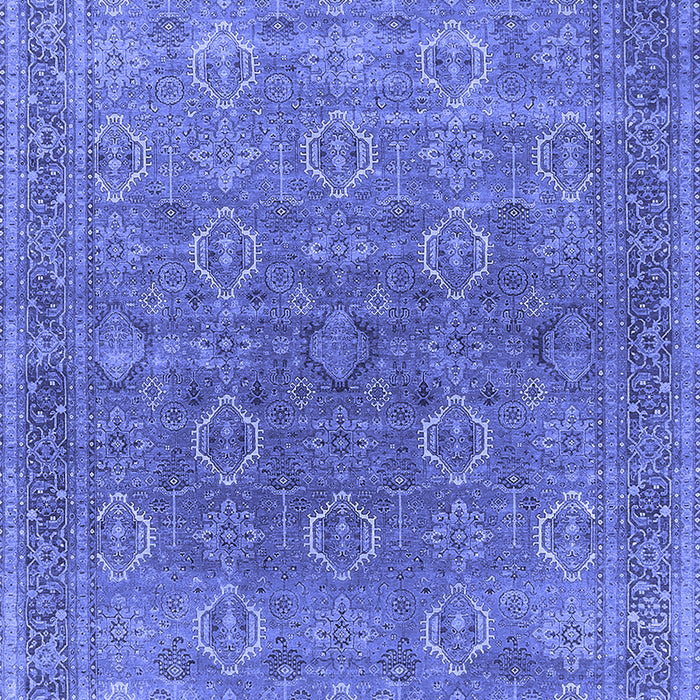 Oriental Blue Industrial Rug, urb2478blu