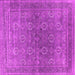 Square Oriental Pink Industrial Rug, urb2478pnk