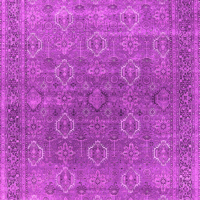 Machine Washable Oriental Pink Industrial Rug, wshurb2478pnk