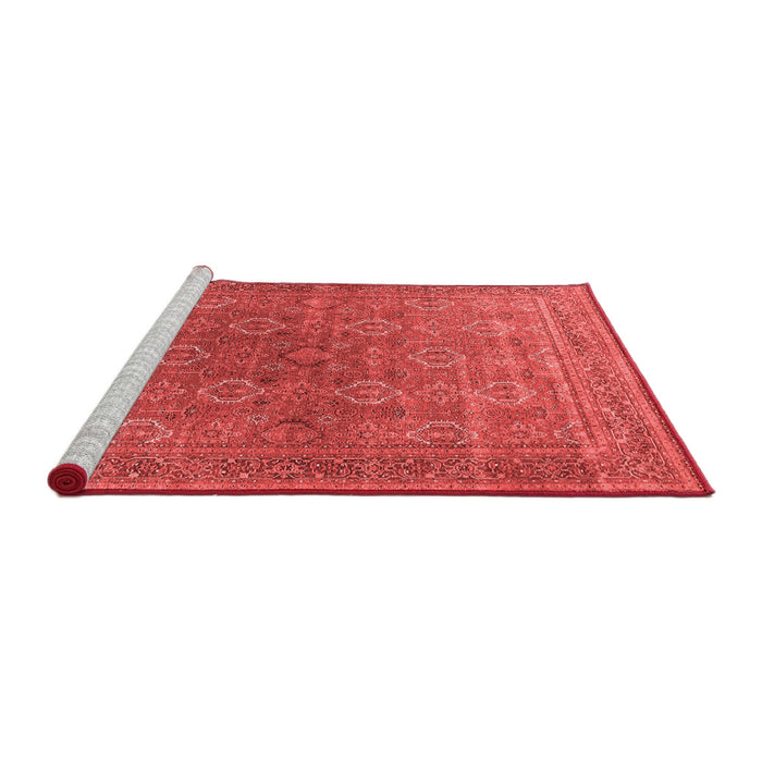 Industrial Red Washable Rugs