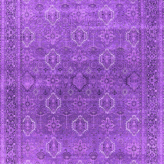 Machine Washable Oriental Purple Industrial Area Rugs, wshurb2478pur