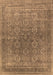 Oriental Brown Industrial Rug, urb2478brn