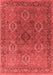 Oriental Red Industrial Area Rugs