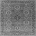 Square Oriental Gray Industrial Rug, urb2479gry