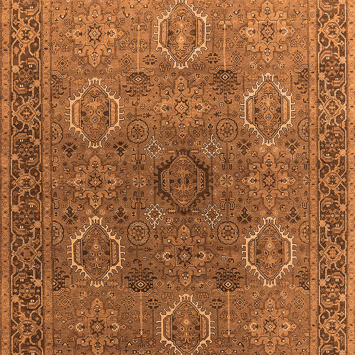 Oriental Orange Industrial Rug, urb2479org