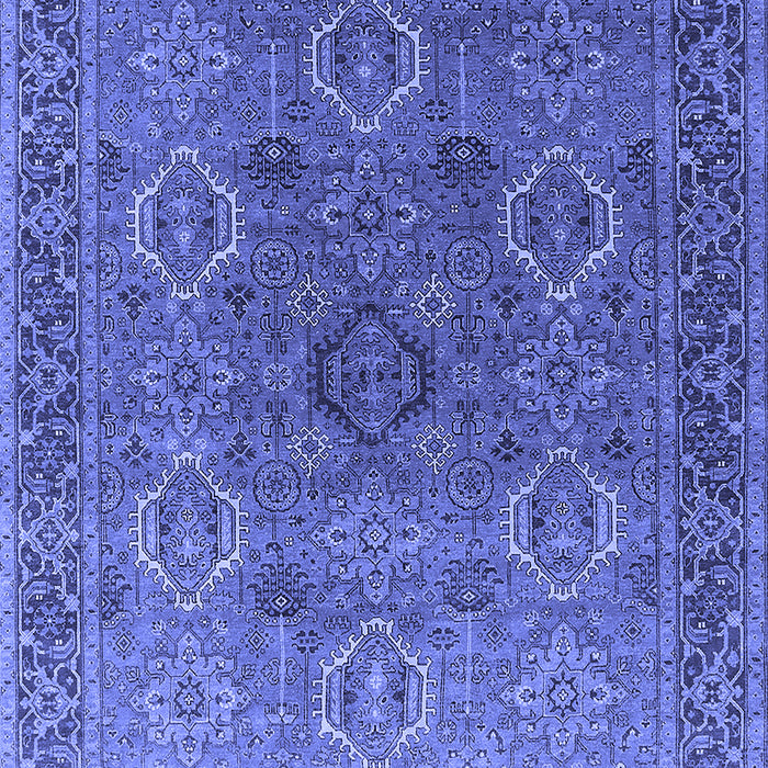 Oriental Blue Industrial Rug, urb2479blu