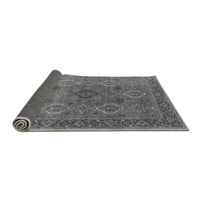 Sideview of Oriental Gray Industrial Rug, urb2479gry