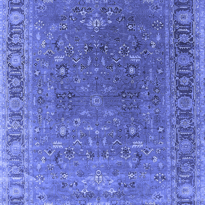 Oriental Blue Industrial Rug, urb2480blu