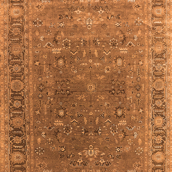 Machine Washable Oriental Orange Industrial Area Rugs, wshurb2480org