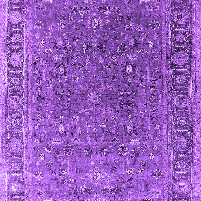Machine Washable Oriental Purple Industrial Area Rugs, wshurb2480pur
